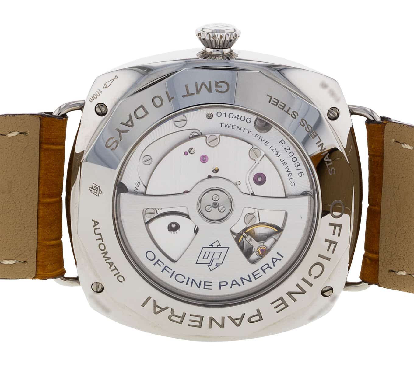 Panerai Radiomir 10 Days GMT Black Baton Dial